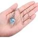 JOVIVI Aquamarine Crystal Pendulum - Dowsing & Healing Tool for Reiki, Meditation & Wicca - Buy Online on GoSupps.com