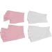 Qukaim Spa Fingerless Gloves Moisturizing Gel Fingerless Gloves and Open Toe Socks Set for Cracked Hands and Feet Spa Repair Kit. - Buy Online on GoSupps.com