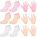 Shop Sunoya Moisturizing Socks - 3 Pairs of Silicone Anti-Slip Foot Spa Gel Socks for Dry Cracked Feet | International Shipping Available - Buy Online on GoSupps.com