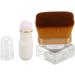 Foundation Brush for Liquid Makeup Liquid Foundation Brush Soft Fluffy Hair Easy Stick Loose Powder Brush for Blush Artificial Fibre Nail Dust Brush - Buy Online on GoSupps.com