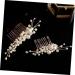 FRCOLOR Set of 3 Pearls Hair Comb Wedding Comb Made of Crystal Elegant Hair Comb Pearl Hair Comb Pearl Wedding Comb Headpiece Made of Pearls Hair Comb for Women Accessories Handmade Bride - Buy Online on GoSupps.com