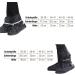 Amazy Rain Overshoes - Waterproof Non-Slip Shoe Covers with Reflectors & Free Storage Bags | Perfect for Rain Snow & Dust - Sizes 42-43 - Buy Online on GoSupps.com