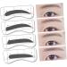 Didiseaon 96 Pairs 8 Eyeshadow Eyebrow Pattern Eyebrow Stencils Eyebrow Card Template Sticker Eyebrow Trimming mediumx3pcs As Shownx3pcs - Buy Online on GoSupps.com
