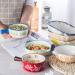 Soup Bowl Ceramic with Handle Japanese-Style Hand Painted Glaze Tableware Salad Noodles Kitchenware - Buy Online on GoSupps.com