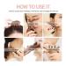 Zhwkelvs 1 Piece Head Massage Comb | Portable Face Massager for Ultimate Relaxation | Buy Internationally - Buy Online on GoSupps.com