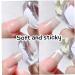 Tossens Pink Nail Art Stamper - Soft Tool for French Smile Line & DIY Nail Decoration - Buy Online on GoSupps.com