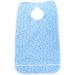 4 Types High Temperature Resistance No Deformation Pratical Dining Aid Bib Bib Apron Catch Food Leaking Soup for Adult the Elderly(27*17*2cm-Flower blue) - Buy Online on GoSupps.com