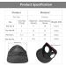 Adjustable Pet Baseball Cap - Dog Sport Hat with Ear Holes | Summer Travel Dog Sun Hat - M Black - Buy Online on GoSupps.com