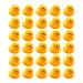 50PCS Mini Rubber Duck Bath Duck Toys for Toddlers Boys Girls Squeak and Float Yellow Ducks in Bulk Baby Shower Duck Decorations Party Favors (1.6''-50pcs)