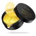TMESL Under Eye Patches - 30 Pairs 24K Gold Under Eye Mask Anti-Aging Hyaluronic Acid Collagen Eye Treatment masks for Reduce Dark Circles, Puffiness & Eye Bags Wrinkles Deeply Hydrating Your Eye Skin
