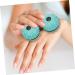 PartyKindom 1pc Sky Blue Massage Ball | Decompression & Pressure Release Toy - 7.36x3.56cm | Ideal for Stress Relief & Relaxation - Buy Online on GoSupps.com