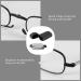 Umwhcw Portable Foldable Reading Glasses - Compact 2.0 Black with Mini Flip Top Bag for Men & Women - Buy Online on GoSupps.com