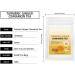 Turmeric Ginger Cinnamon Tea Natural Ingredient No Sugar and Caffeine Free Turmeric Ginger Cross Blend Natural Health Tea 14x20cm for Immune Support Sleep Morning Stress Relief - Buy Online on GoSupps.com