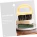 Healeved Men's Beard Comb - 2 Piece Multifunctional Cleaning Brush Set | Pocket Comb & Accessories for Grooming - Beige 6x5x5cm - Buy Online on GoSupps.com