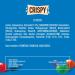 M&M'S Crispy Chocolate Bulk Pack - 850g | Buy American Football Snacks & Crunchy Chocolate Chips Online - Buy Online on GoSupps.com