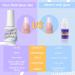 Gellen Acrylic Nail Kit with 504 Short Coffin Fake Nails, UV LED Lamp, 3-in-1 Glue Gel, Nail Art Tools - Gel Nail Extension Kit for Women - Buy Online on GoSupps.com
