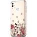 Morechioce Ultra Thin Transparent Silicone Case for Huawei Honor 10 Lite & P Smart 2019 - Floral Design Protective Cover #16 - Buy Online on GoSupps.com