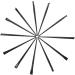 Baluue 60 Pcs Eyeliner Brush Eye Shadow Brush Practical Eyeliner Brush Makeup Brush Eyeshadow Black - Buy Online on GoSupps.com