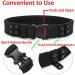 Avejjbaey Outdoor Combat Canvas Duty Sport Belt - Adjustable Army Buckle & Fan Hook for Men | Heavy Duty Green - Buy Online on GoSupps.com