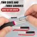 WKRTDY Double-Sided Hook Sharpener | Diamond Files for Fishing Hooks | Efficient Grinding Tool & Accessories for Outdoor Fishing - Buy Online on GoSupps.com