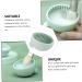 Ipetboom Cleanser of Makeup Brush Silicone Facial Scrubber Face Cleaner Facial Scrubber for Face Hair Brush Cleaning Tool Beauty Tool Cleaner Makeup Cleaner Silica Gel Cosmetic Bristles - Buy Online on GoSupps.com