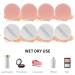 Sibba 8 PCS Makeup Sponge Powder Puff Set for Foundation Cushion & Concealer - Beauty Blender Holder Included - Blending Applicator Pads for Face Cream & Color Correcting - Mini Facial Cover - Skin Color - Buy Online on GoSupps.com
