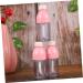 Homoyoyo Lot De 10 Bouteilles De Brillant L vres Vides Petit Format Transparent Flacons En Plastique Pour Gloss Portable Usage Voyage Et Maquillage Couleur Rose  - Buy Online on GoSupps.com