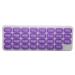 Monthly Pill Organizer 4 Weeks Pill Case -Proof 31 Day 4 Week Pill Cases Small Compartments to Hold Vitamin and Travel Medicine Organizer Once a Day