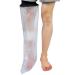 Pteanecay 2X Waterproof Cast Shower Cover Leg for Adults Foot and Lower Leg Cast Wounds Protector Showering Bath Accessories - Buy Online on GoSupps.com