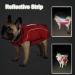 TFENG Reflective Dog Jacket Green - Warm Puffer Vest for Puppy - Size L (Chest 54-64cm Back 38cm) - Buy Online on GoSupps.com
