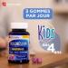 Fort Pharma - Magnesium Gummies | Stress Supplement with Magnesium Vitamins B6 and Spirulina - Anti Stress for Adults And Children From 4 Years | 45 Chewing Gums - Raspberry Flavor - Buy Online on GoSupps.com