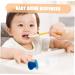 Gleavi Baby Food Container Set | 2-Piece Liquid Pacifier Dispenser for Infants & Premature Babies | Colostrum Feeder for Easy Feeding | Blue Baby Barrel Feeder 14x4.6x2 cm - Buy Online on GoSupps.com