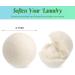 Partideal 6 Pack Wool Tumble Dryer Balls for Laundry Reduce Drying Time Wrinkles & Static Cling 100% New Zealand Sheep Wool Natural Organic Fabric Softener Handmade and Reusable 7cm 40g - Buy Online on GoSupps.com