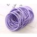 SCSpecial Elastic Hair Ties 50 Pieces Hair Elastic Bands 2.5 mm Ponytail Holders for Women and Girls - Purple - Buy Online on GoSupps.com