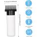 Hair Oil Applicator Bottle 180ml Root Comb Applicator Bottle with Clear Scale and 13 Oil Outlets Hair Dye Bottle for Hair Care and Styling Black Head with Clear Body Hair Oil Applicator Bottle black head +clear body - Buy Online on GoSupps.com
