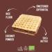  SUPER FUDGiO SUPER FUDGiO Organic waffles with cocoa and hazelnut cream without sugar or palm oil | Vegan snack without added sugar 4 x 30g (120g (1 piece) - Buy Online on GoSupps.com