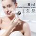SwanSki Facial Cleansing Brush - Electric Face Cleanser with 3 Exfoliating Brush Heads - 3 Speed Levels LCD Display - Waterproof Facial Brush - Rechargeable Facial Cleanser - Face Scrubber (White) - Buy Online on GoSupps.com