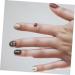 Beaupretty Metal Epoxy 1 Glass Chip 3d Manicure Amulet Metal Filler 0.5X0.3cm Green - Buy Online on GoSupps.com