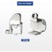Adjustable Pontoon Boat Fender Clips | Square Rail Cleats 4 Pack - Gray | Pontoon Bumper Accessories - Buy Online on GoSupps.com