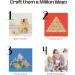 100 Pack 1/2 Unfinished Wooden Blocks for Crafts & DIY Home Decor by Woodpeckers - Buy Online on GoSupps.com