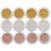 Mesiyun Nail Art Micro Beads & Metal Caviar Kit - 12 Pots | DIY Craft Manicure Decor - Buy Online on GoSupps.com