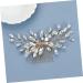 Didiseaon hair European and American headgear manual crystal modeling Accessories rhinestones Metal decorate Hair piece wedding bride comb accessories hairpin hair comb Miss - Buy Online on GoSupps.com