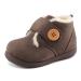 MK MATT KEELY Baby Boys Girls Boots 1-4 Years Winter Warm Plush First Walking Shoes for Toddlers 5/5.5 UK Child Brown