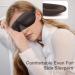 100% Blackout Sleep Mask for Women & Men - Cozy Eye Mask for Ultimate Sleeping Comfort (Black Stars Leopard - Buy Online on GoSupps.com