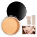 Allura Beauty Blurring Powder, Currentlye Polvo Compacto, Beauty Pink Setting Powder, Beauty Blurring Setting Powder, Beauty Setting Powder, Waterproof Matte Perfection Pressed Powder(#4)
