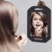 Feisate 4 Pack Large Hand Mirrors with Double Handle | Foam Handheld Barber Mirror for Stylists and Barbers | Unbreakable and Portable - Buy Online on GoSupps.com