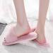 Fluffy Slippers Ladies Slippers Artificial Plush Open Toe Slippers Sandals Short Plush Trim Slider Open Toe Flat Non-Slip Wear-Resistant Sole (A 25CM) - Buy Online on GoSupps.com
