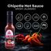Poppamies Chipotle Hot Sauce - Gluten Free Lactose Free Vegan | Medium Heat 4/10 | 150 ml - Buy Online on GoSupps.com