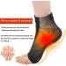 3 Pairs Level 2 Compression Ankle Braces - Open Toe Sport Sleeve Socks for Arch Support & Achilles Pain Relief - Large Blue - Buy Online on GoSupps.com