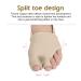 Hallux Valgus Corrector | Bunion Gel Pad & Toe Separator for Pain Relief | Adjusts to Heel Size L (40-45) - Shop Internationally - Buy Online on GoSupps.com
